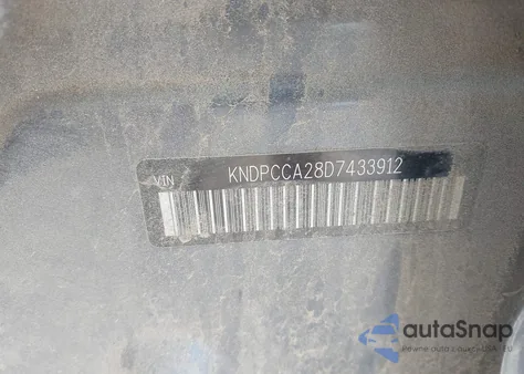 2013 Kia Sportage Ex from USA, damaged, VIN KNDPCCA28D7433912